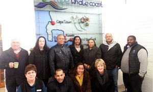 Toerisme verteenwoordigers kuier hier